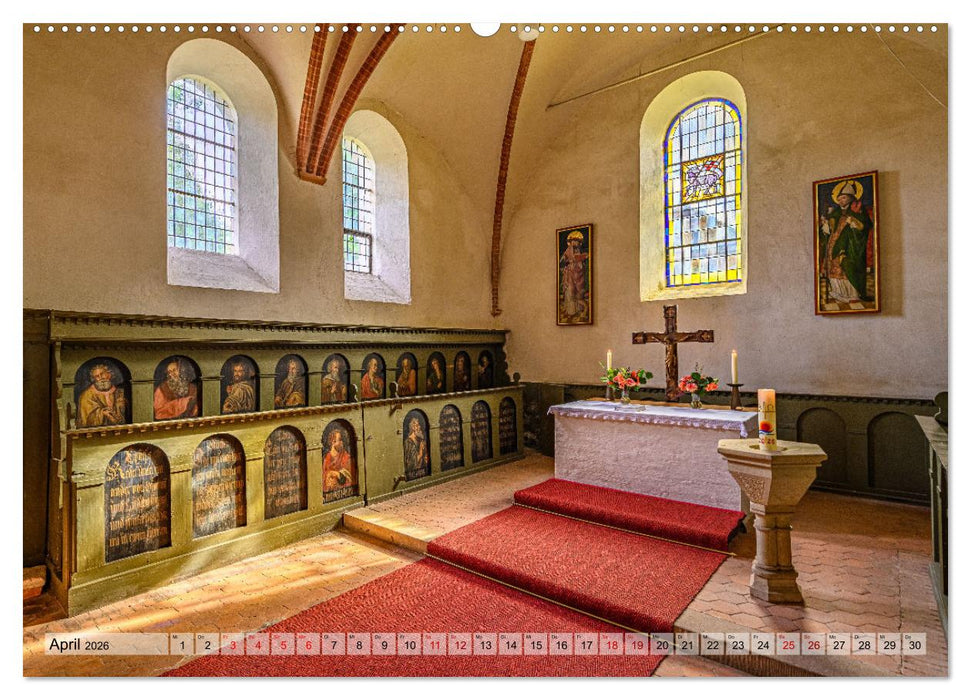 Börnicke - Historisches Angerdorf im Barnim (CALVENDO Premium Wandkalender 2026)