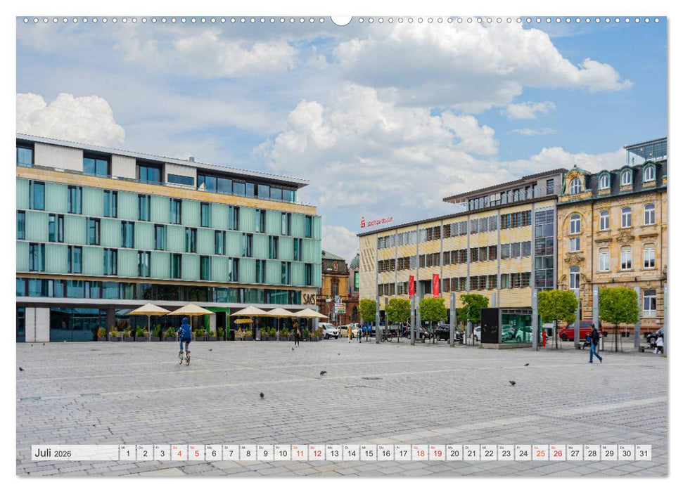 Kaiserslautern Impressionen (CALVENDO Premium Wandkalender 2026)