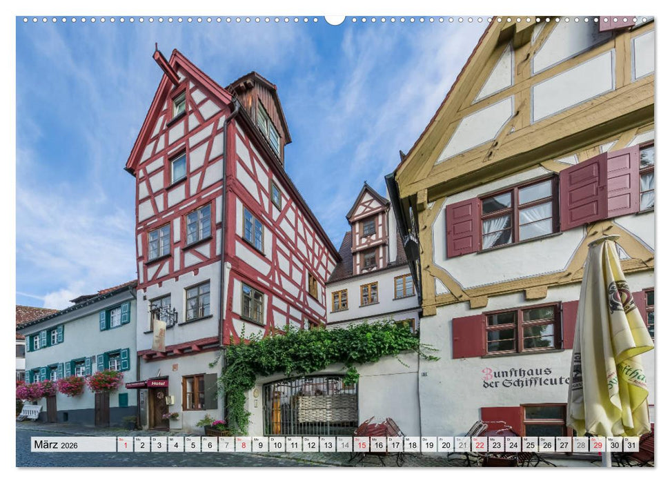 ULM Idyllisches Stadtherz (CALVENDO Premium Wandkalender 2026)