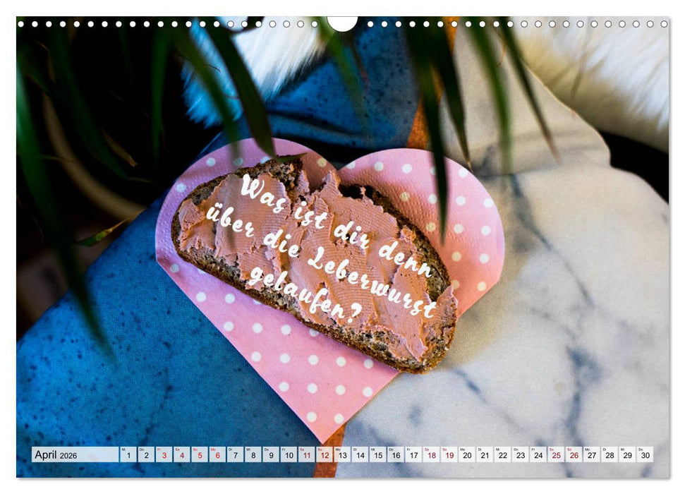 Wurstkalender. Es geht um die Wurst. (CALVENDO Wandkalender 2026)