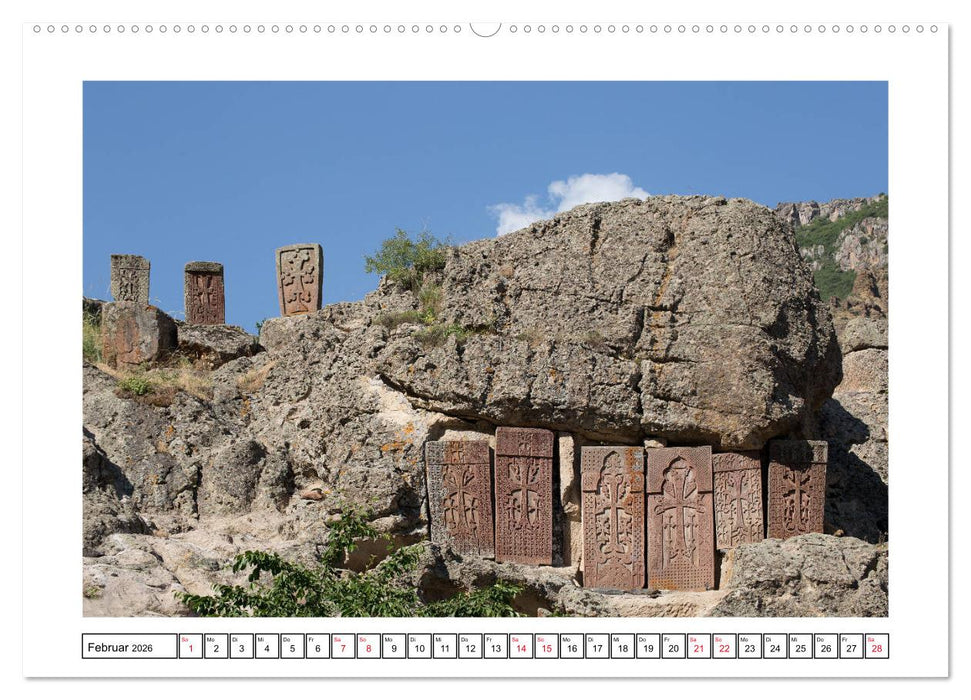 Armenien - Streifzüge durch die kaum bekannte Kaukasus-Republik (CALVENDO Premium Wandkalender 2026)