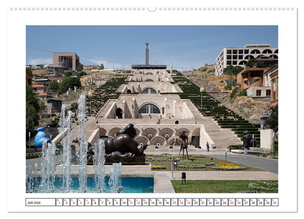 Armenien - Streifzüge durch die kaum bekannte Kaukasus-Republik (CALVENDO Premium Wandkalender 2026)