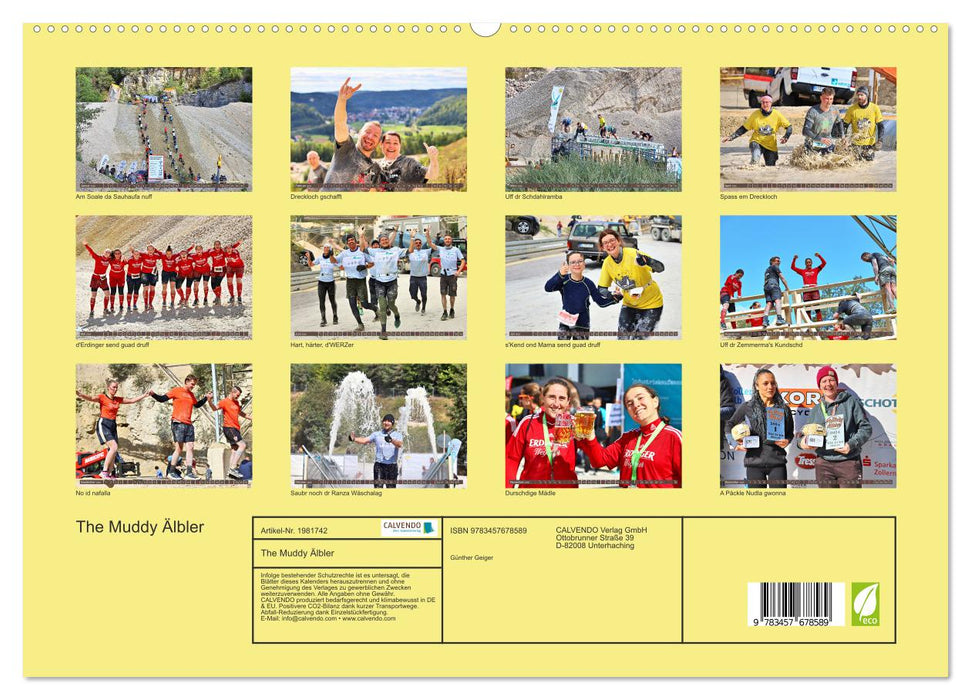 The Muddy Älbler (CALVENDO Premium Wandkalender 2026)