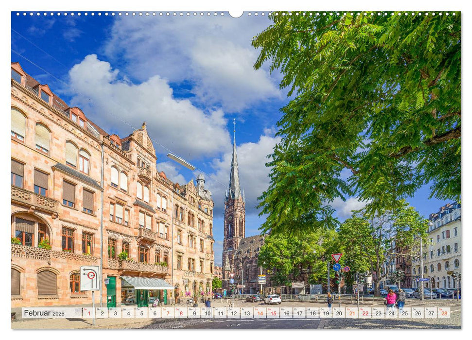 Saarbrücken Impressionen (CALVENDO Premium Wandkalender 2026)
