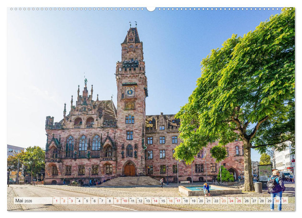 Saarbrücken Impressionen (CALVENDO Premium Wandkalender 2026)