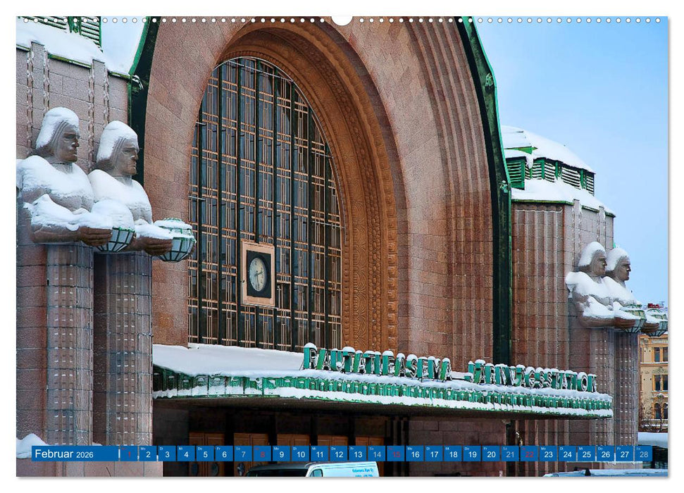 Helsinki - Die lebenswerteste Stadt der Welt (CALVENDO Premium Wandkalender 2026)