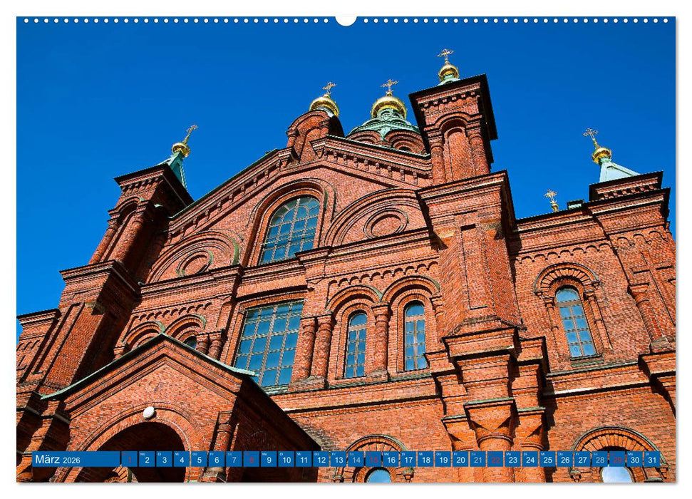 Helsinki - Die lebenswerteste Stadt der Welt (CALVENDO Premium Wandkalender 2026)