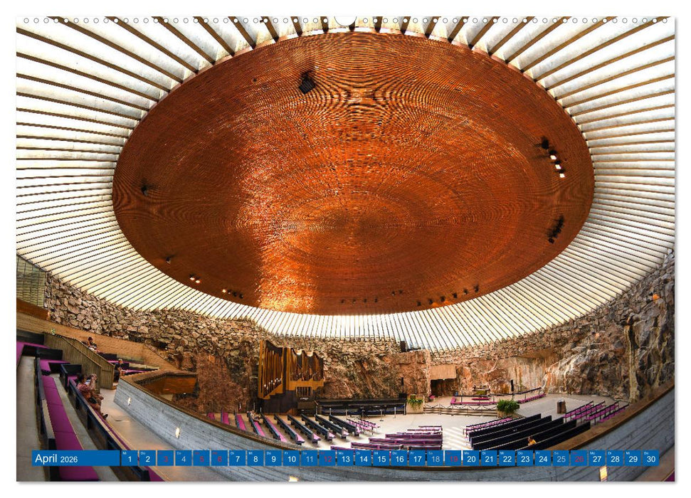 Helsinki - Die lebenswerteste Stadt der Welt (CALVENDO Premium Wandkalender 2026)