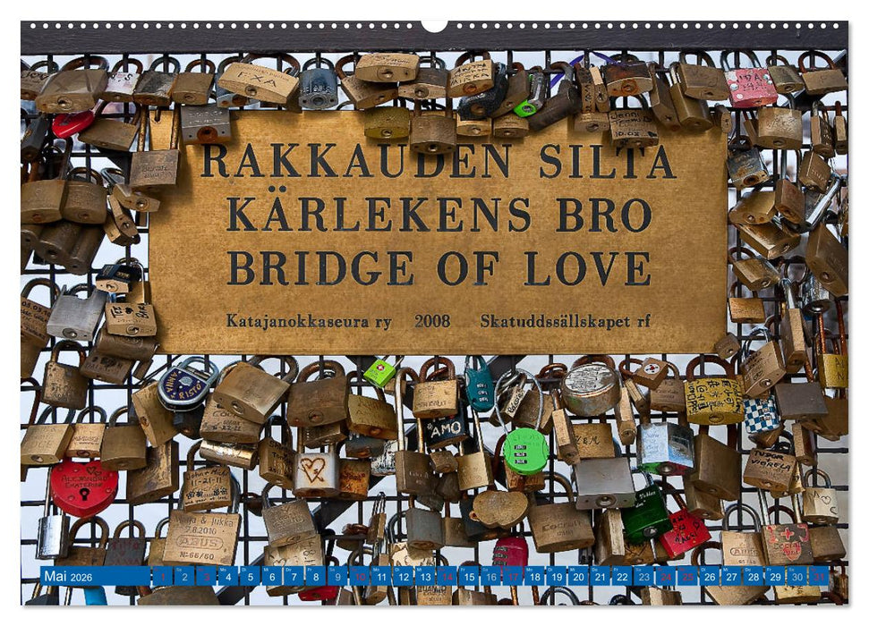 Helsinki - Die lebenswerteste Stadt der Welt (CALVENDO Premium Wandkalender 2026)