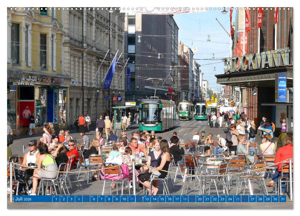 Helsinki - Die lebenswerteste Stadt der Welt (CALVENDO Premium Wandkalender 2026)