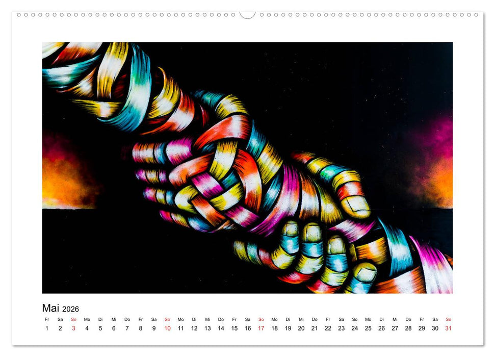 Streetart for home Michael Jaster (CALVENDO Wandkalender 2026)