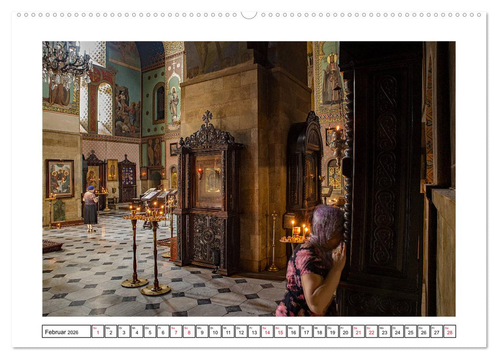 Tiflis - Streifzüge durch die georgische Hauptstadt (CALVENDO Premium Wandkalender 2026)