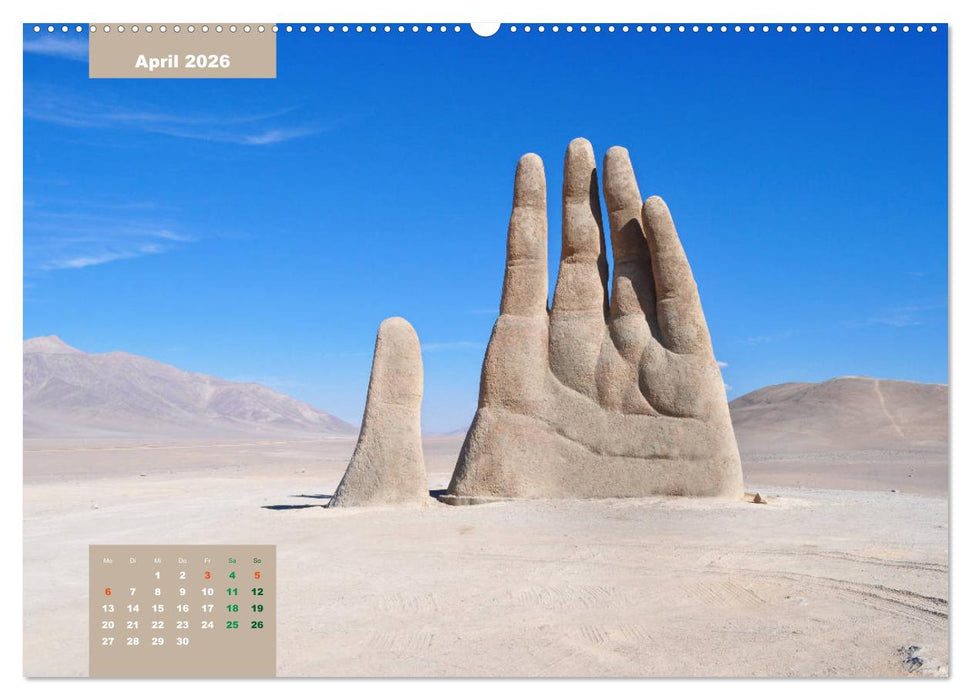 Erlebe mit mir das spannende Südamerika (CALVENDO Wandkalender 2026)