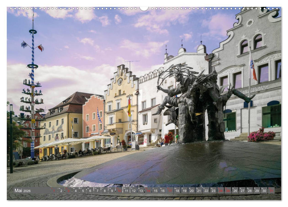 Rund um Bayern (CALVENDO Premium Wandkalender 2026)