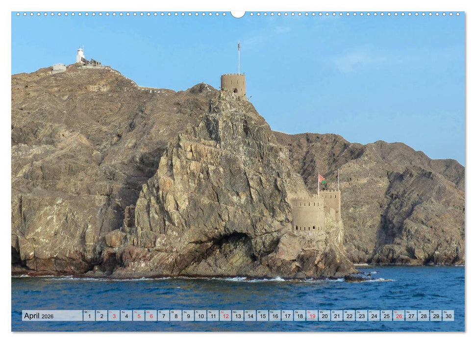 Oman - Zauberhafte Landschaften (CALVENDO Premium Wandkalender 2026)