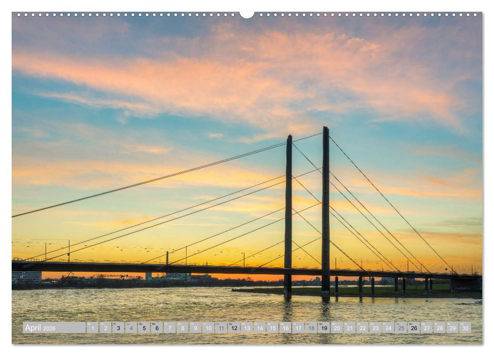 Wunderschönes Düsseldorf (CALVENDO Premium Wandkalender 2026)