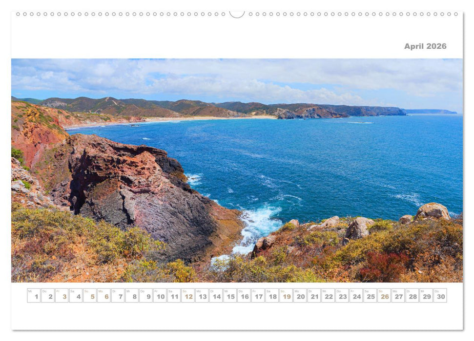 Portugal - Traumküste Costa Vicentina und Lagos (CALVENDO Premium Wandkalender 2026)