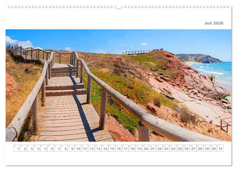 Portugal - Traumküste Costa Vicentina und Lagos (CALVENDO Premium Wandkalender 2026)