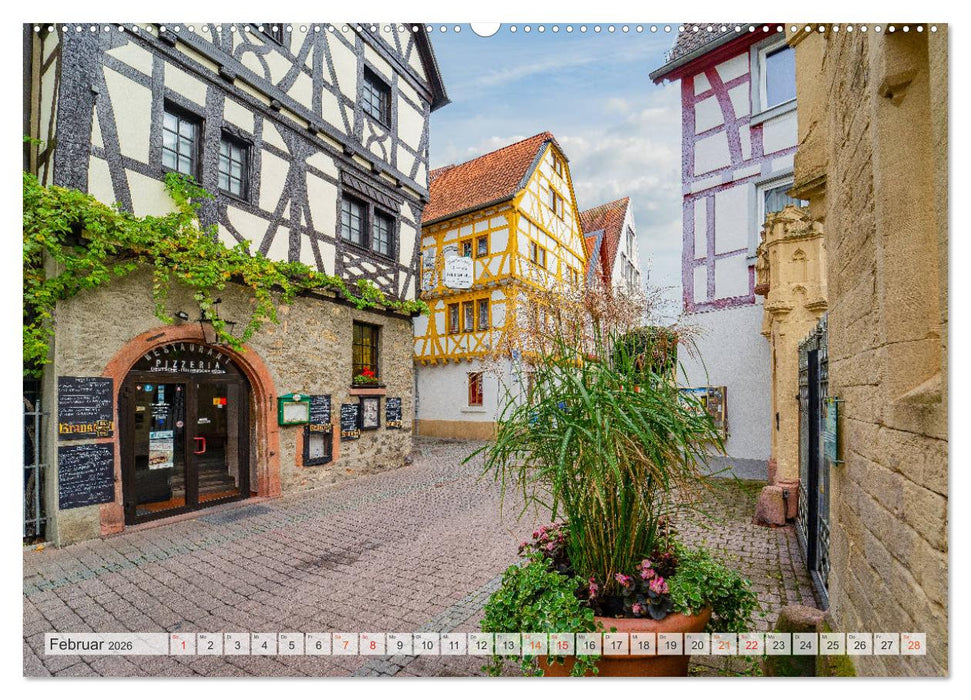 Bensheim Impressionen (CALVENDO Premium Wandkalender 2026)