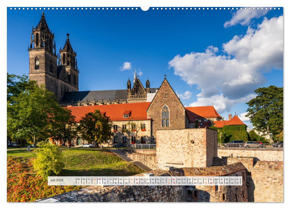 Schönes Magdeburg (CALVENDO Premium Wandkalender 2026)