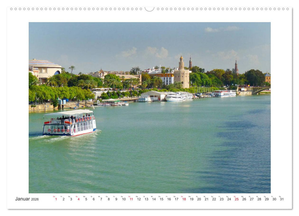 Sevilla Eine Stadt zum Träumen (CALVENDO Wandkalender 2026)