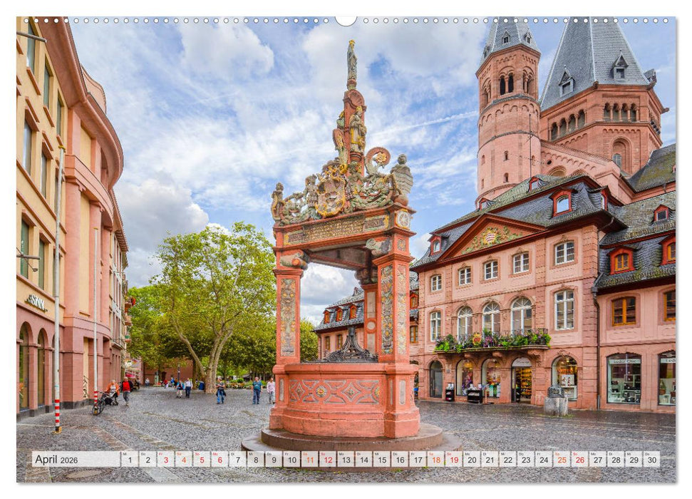 Mainz Impressionen (CALVENDO Premium Wandkalender 2026)