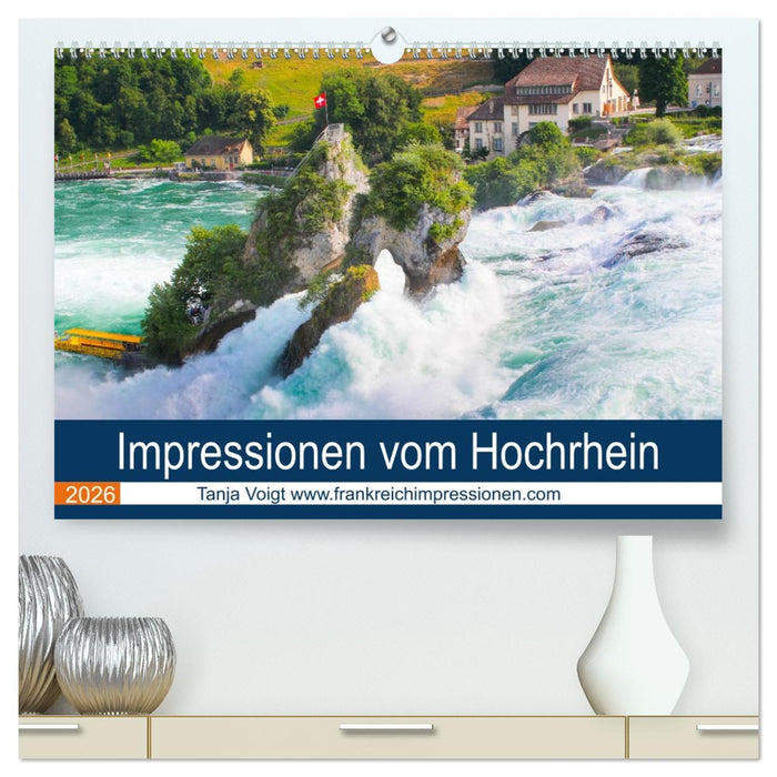 Impressionen vom Hochrhein (CALVENDO Premium Wandkalender 2026)