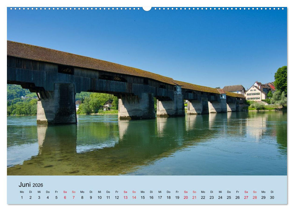 Impressionen vom Hochrhein (CALVENDO Premium Wandkalender 2026)
