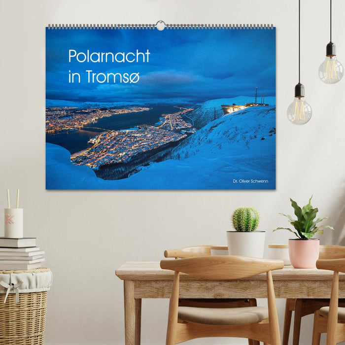 Polarnacht in Tromsø (CALVENDO Wandkalender 2026)