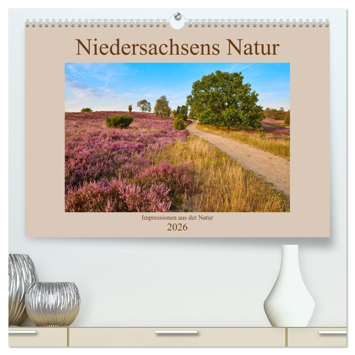 Niedersachsens Natur (CALVENDO Premium Wandkalender 2026)
