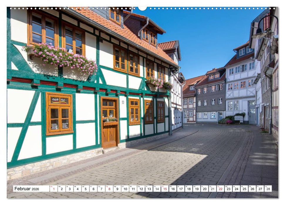 Wolfenbüttel - Historisches Fachwerk (CALVENDO Premium Wandkalender 2026)