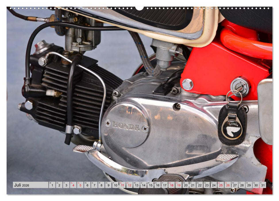 Honda Monkey CZ Mark 1 (CALVENDO Premium Wandkalender 2026)