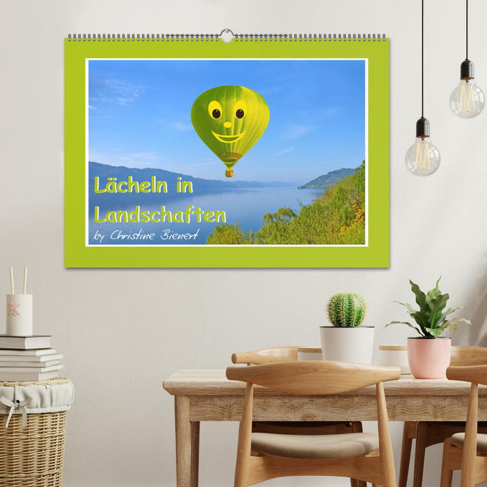 Lächeln in Landschaften (CALVENDO Wandkalender 2026)