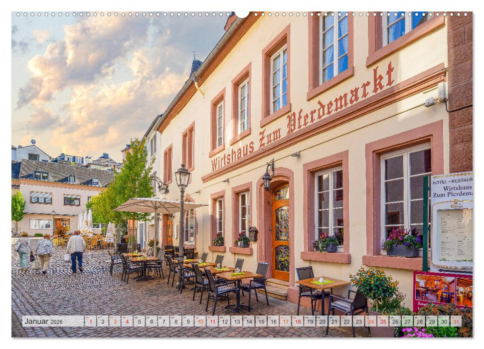Saarburg Impressionen (CALVENDO Premium Wandkalender 2026)