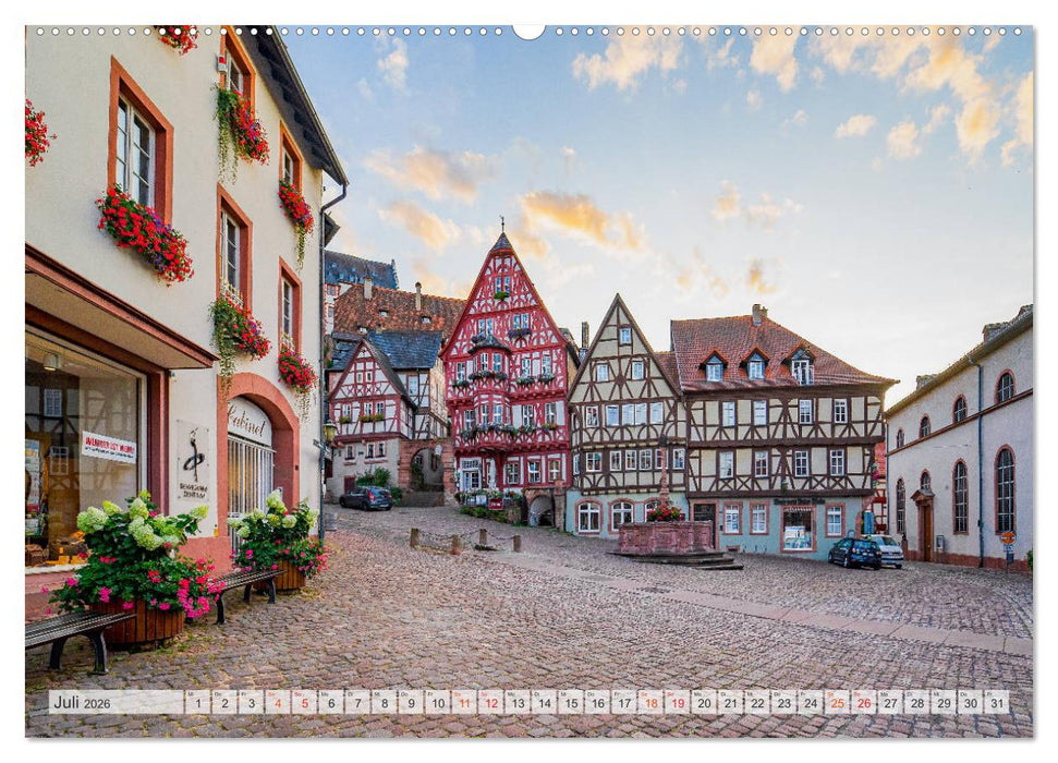 Miltenberg Impressionen (CALVENDO Premium Wandkalender 2026)