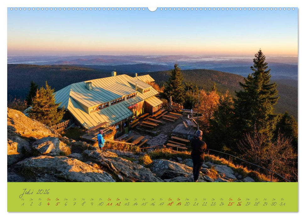 Der Bayerische Wald (CALVENDO Premium Wandkalender 2026)