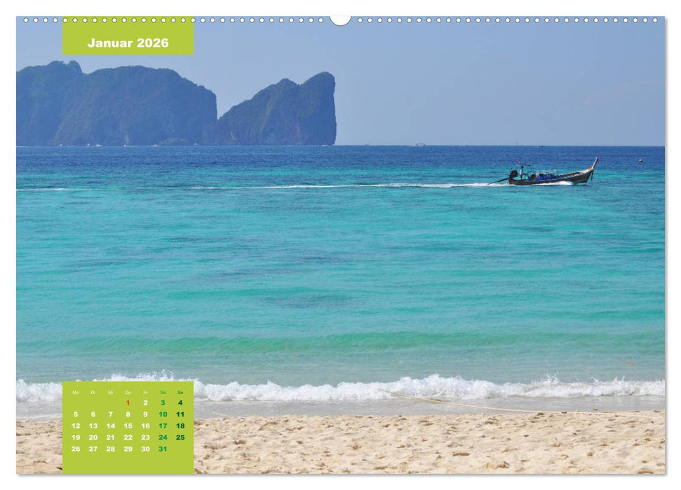 Erlebe mit mir Thailand der Süden (CALVENDO Wandkalender 2026)