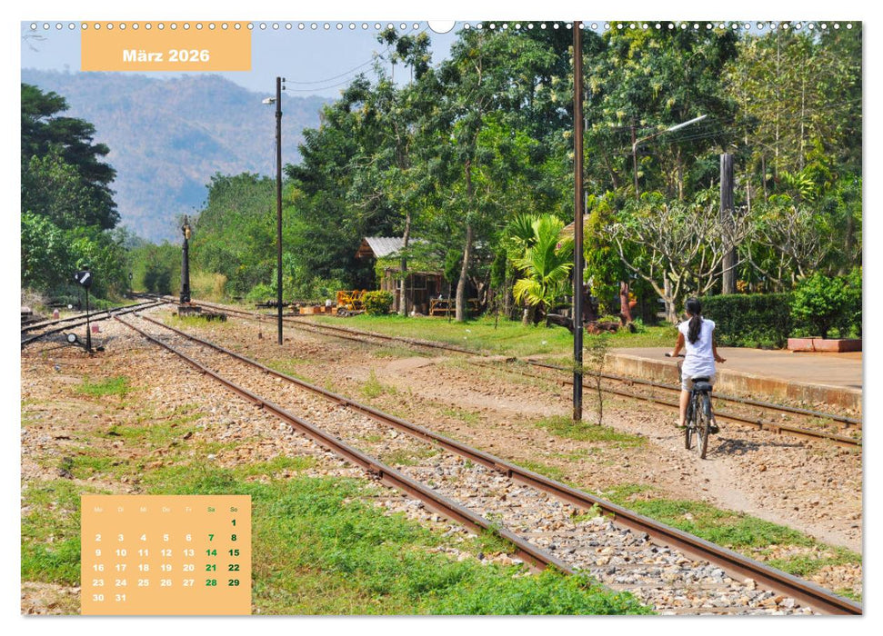 Erlebe mit mir Thailand der Norden (CALVENDO Wandkalender 2026)