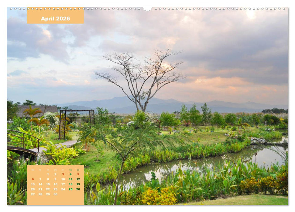 Erlebe mit mir Thailand der Norden (CALVENDO Wandkalender 2026)