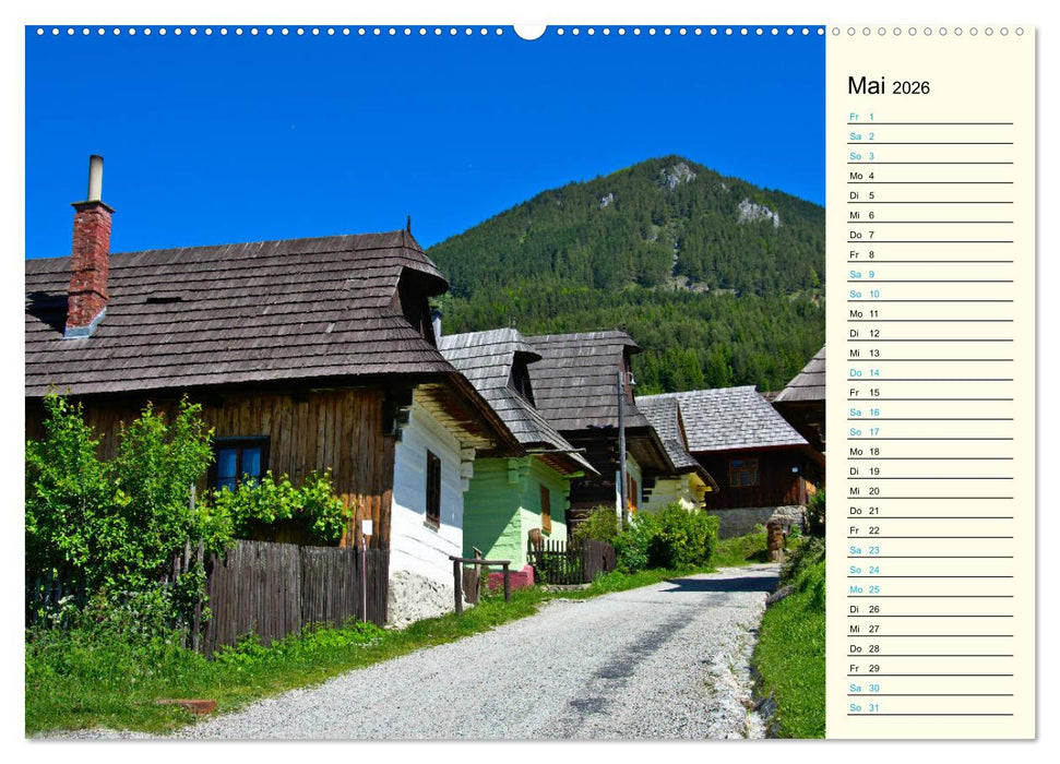 Slowakei - Abseits der Hohen Tatra (CALVENDO Premium Wandkalender 2026)