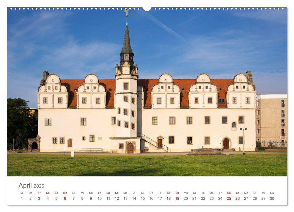 Dessau Design und ein schöner Park (CALVENDO Premium Wandkalender 2026)