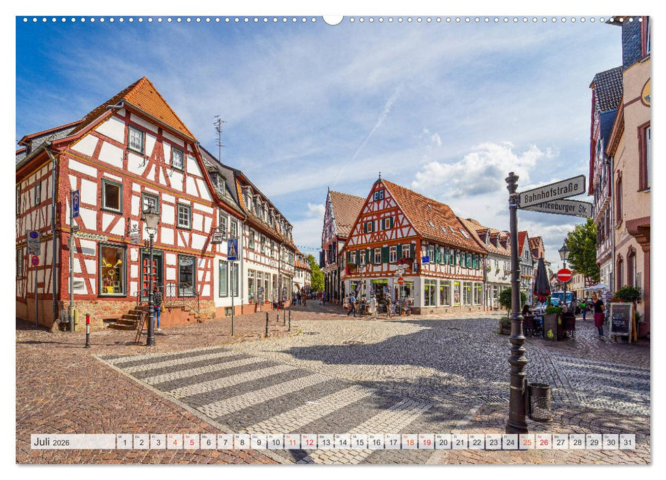 Seligenstadt Impressionen (CALVENDO Premium Wandkalender 2026)