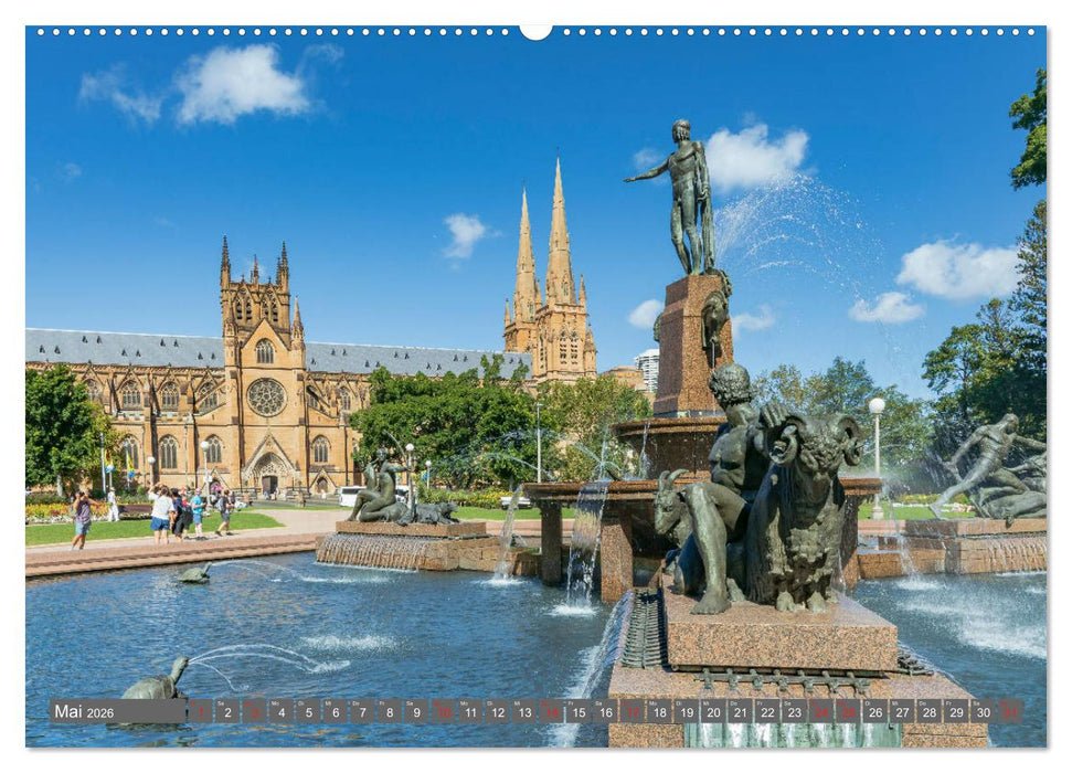 Australien - Metropolen • Outback • Regenwald • Koalas (CALVENDO Premium Wandkalender 2026)