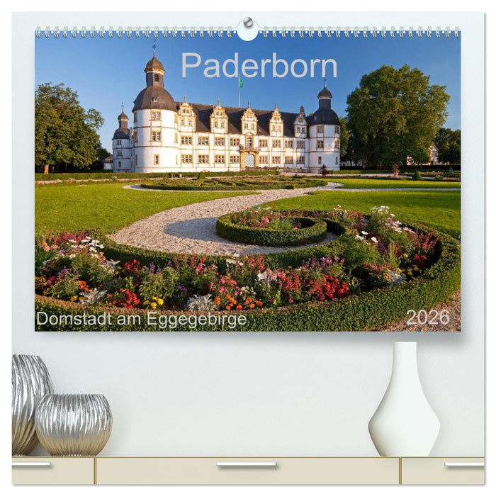 Paderborn Domstadt am Eggegebirge (CALVENDO Premium Wandkalender 2026)