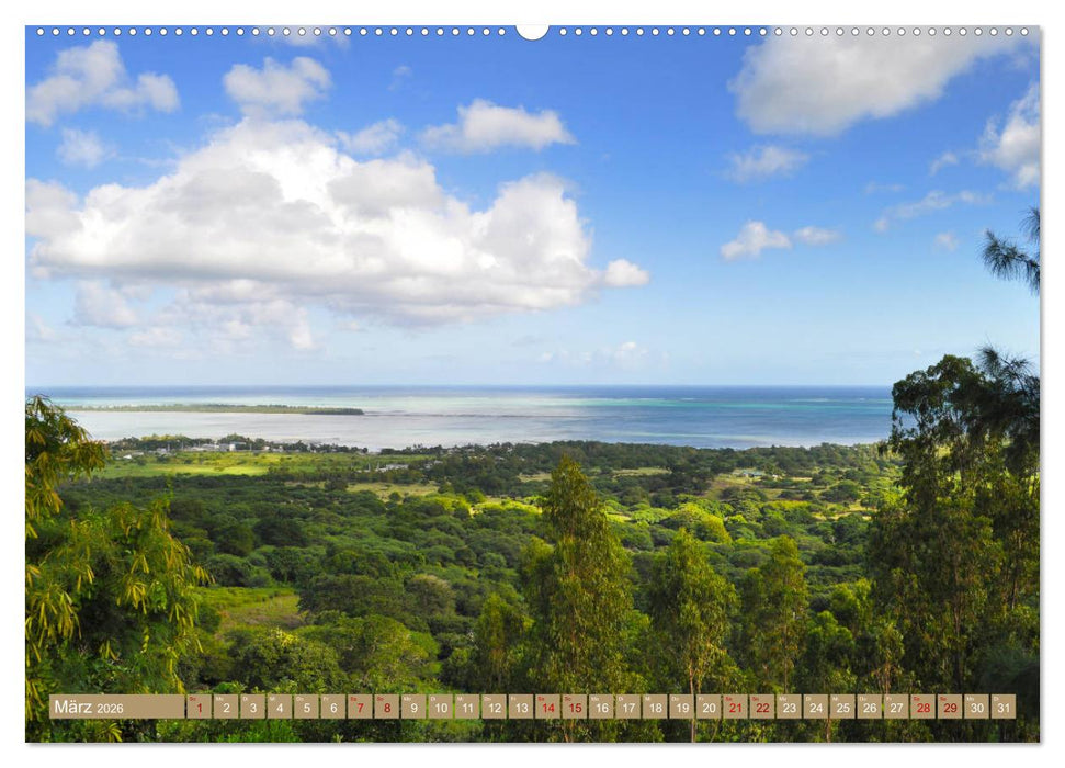 Erlebe mit mir das tropische Mauritius (CALVENDO Wandkalender 2026)