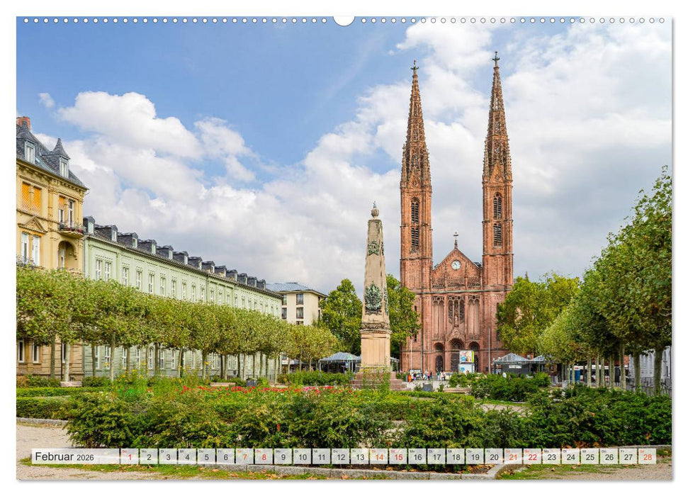 Wiesbaden Impressionen (CALVENDO Premium Wandkalender 2026)