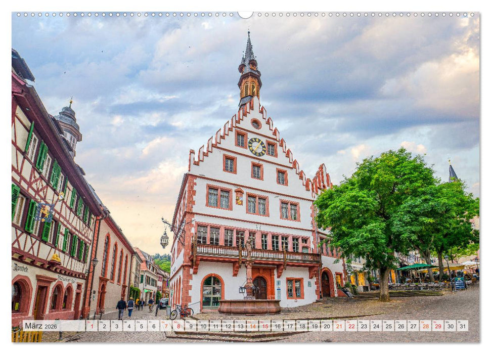 Weinheim Impressionen (CALVENDO Premium Wandkalender 2026)