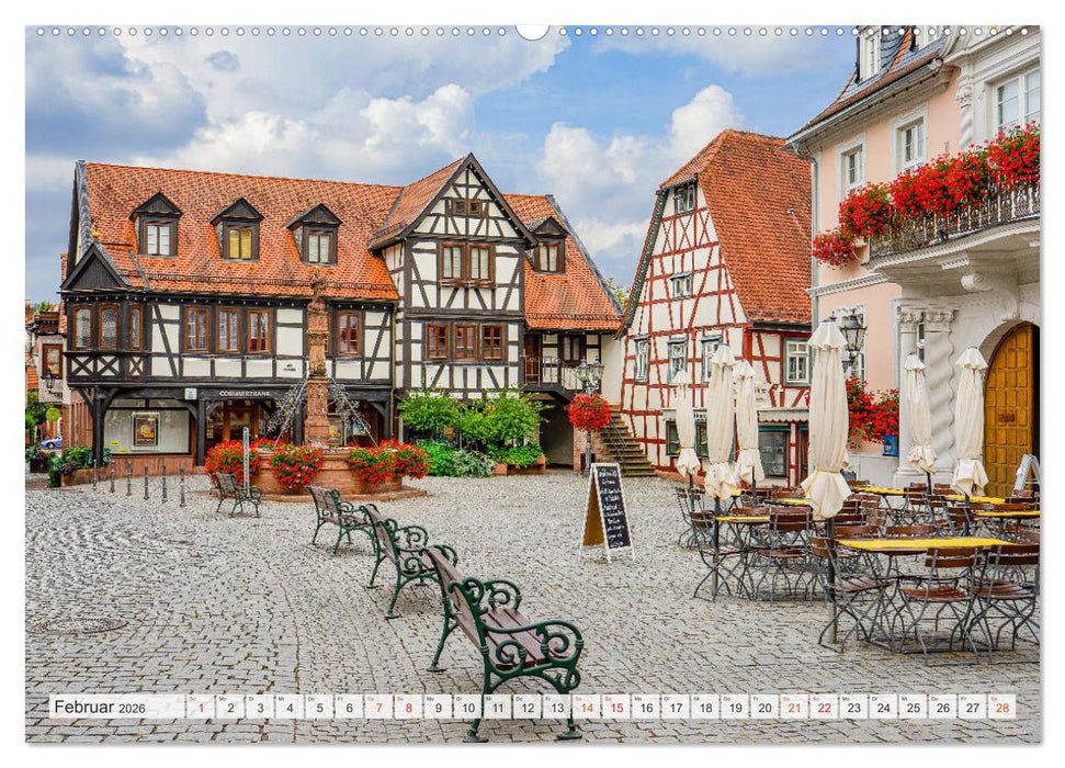 Michelstadt Impressionen (CALVENDO Premium Wandkalender 2026)