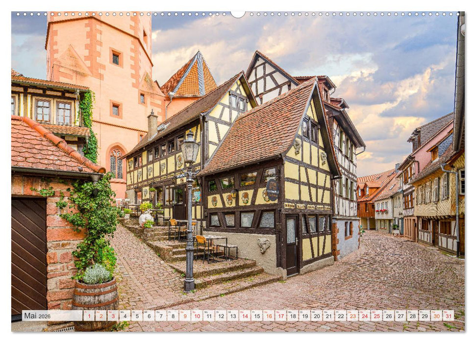 Michelstadt Impressionen (CALVENDO Premium Wandkalender 2026)