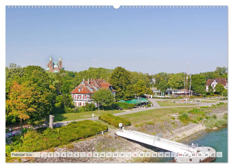 Speyer am Rhein. Rund um Kaiserdom und Altpörtel (CALVENDO Premium Wandkalender 2026)